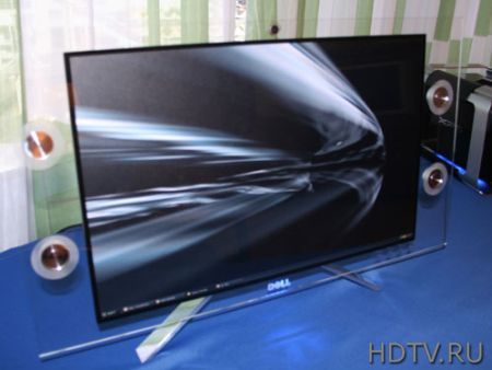 концепт сверхплоского LCD-монитора Dell