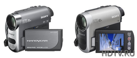 Sony: три новые видеокамеры формата Mini DV