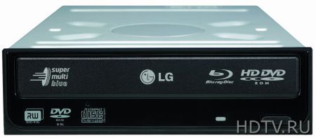 LG: официальный анонс оптического привода GGW-H10N, поддерживающего Blu-ray и HD DVD