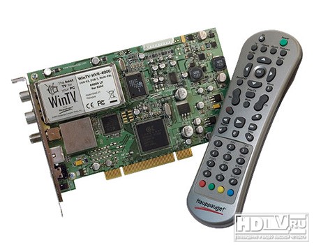   HDTV- (FM, TV, DVB-T, DVB-S,DVB-S2)       HVR-4000