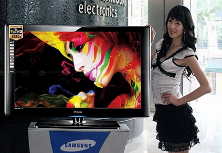 Samsung представил ЖК-телевизоры с контрастом 17000:1