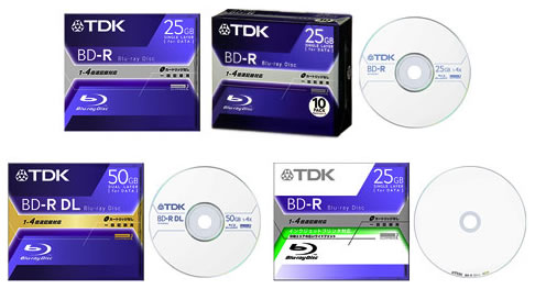 Записываемые 4х-скоростные диски Blu-Ray теперь и от TDK Записываемые 4х-скоростные диски Blu-Ray теперь и от TDK