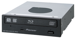 Новый комбо-привод компании Pioneer BDC-S02J читает диски BD-ROM и пишет DVD