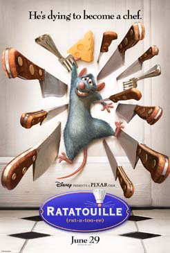 Ноябрьский выход мультфильма Рататуй на Blu-Ray.