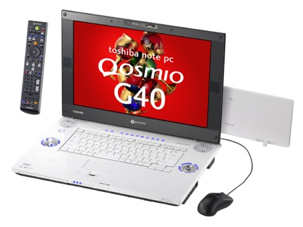   Qosmio G40 and F40      REGZA.