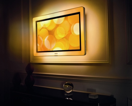 Philips выпускает LCD телевизоры Aurea с технологией Ambilight следующего поколения.