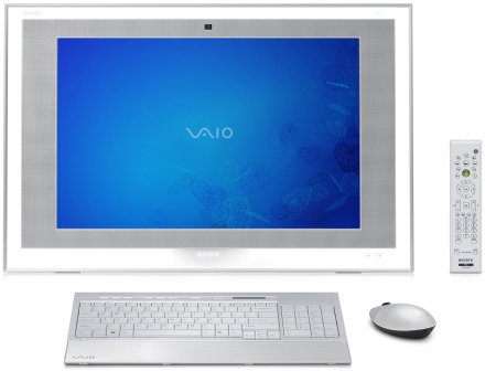 Sony Vaio LT HD PC/TV с поддержкой Blu-ray и CableCARD слота.