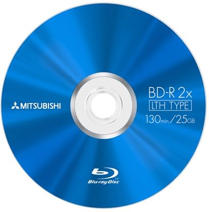 Pioneer  Mitsubishi:     Blu-ray Disc Recordable v1.2,    LTH