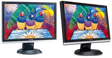   19-22"  ViewSonic  VA: VA1926w, VA2026w  VA2226w