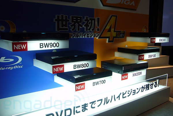 Panasonic представляет шесть новых моделей Blu-ray рекордеров