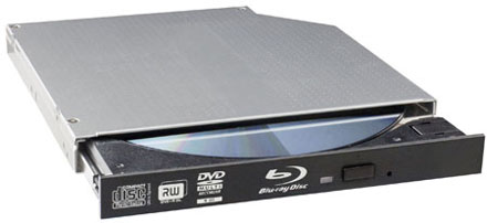 Optiarc выпускает Blu-ray привод для ноутбуков средней производительности