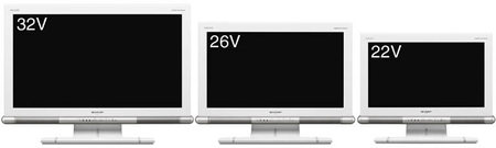 Телевизоры AQUOS P-серии от Sharp: первые LCD размерами 22'' и 26'' с поддержкой 1080p 