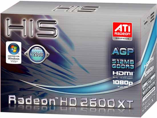 HIS Radeon HD 2600 XT с HDMI: находка для AGP-систем