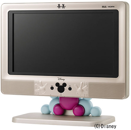 Uniden представила 20’’ HD LCD телевизор в диснеевском стиле