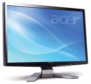 22 высококонтрастных жидкокристаллических дюйма от Acer