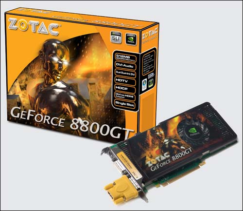   GeForce 8800 GT  Zotac  HDMI  S/PDIF