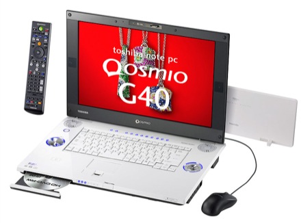 Toshiba Qosmio G40 теперь с HD DVD-RW