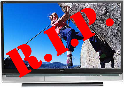 Sony покидает рынок проекционных ТВ: официально
