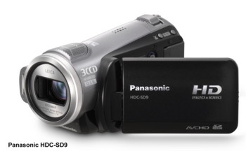 Новинки от Panasonic: 2 компактных камкодера HDC-SD9 и HDC-HS9