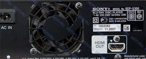 Sony BDP-S300   Blu-ray  