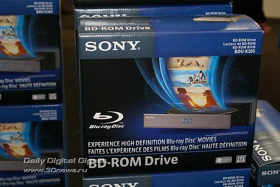 CeBIT 2008: Blu-Ray-  Optiarc