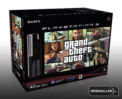 Комплект GTAIV-PS3 готовится к выходу в Европе Комплект GTAIV-PS3 готовится к выходу в Европе