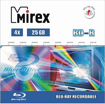 Mirex начианет продажи записываемых BD-R Mirex начианет продажи записываемых BD-R