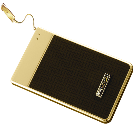 Prestigio Data Safe III: 500 Гб в золоте Prestigio Data Safe III: 500 Гб в золоте