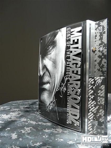 Представляем вашему вниманию модификацию PlayStation 3 для фанатов Metal Gear Solid Представляем вашему вниманию модификацию PlayStation 3 для фанатов Metal Gear Solid