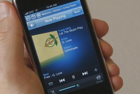 Sonos под управлением iPhone Sonos под управлением iPhone