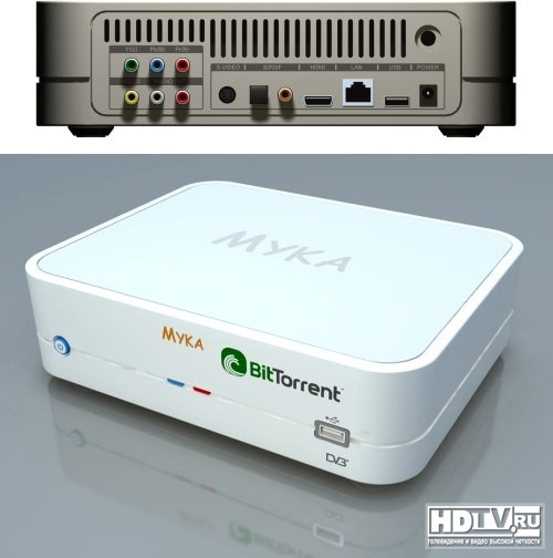 Медиа плеер Myka HD с Bittorrent клиентом Медиа плеер Myka HD с Bittorrent клиентом