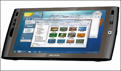 Archos 9:     Windows 7
