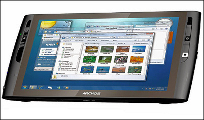 Archos 9: ультрамобильный компьютер под управлением Windows 7 Archos 9: ультрамобильный компьютер под управлением Windows 7