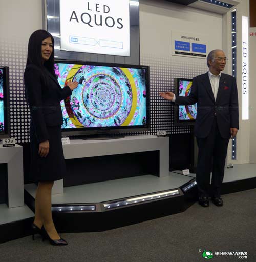 Новые светодиодные LED AQUOS от Sharp Новые светодиодные LED AQUOS от Sharp