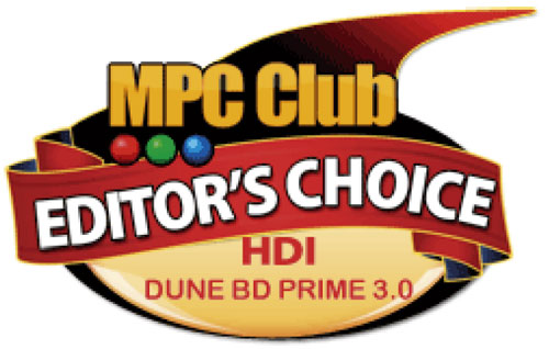 Dune BD Prime 3.0: награда Editor’s Choice от MPC Club