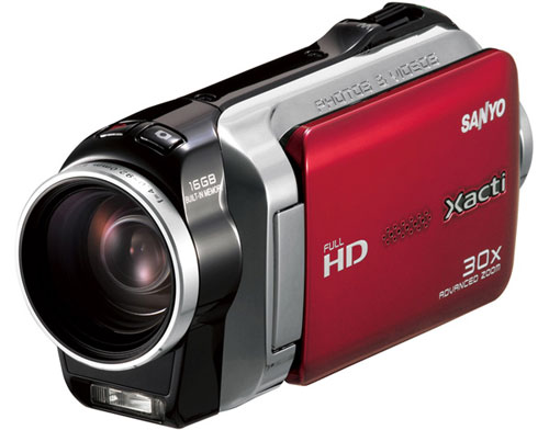 Новая HD видеокамера Sanyo Xacti DMX-SH11 c 23 кратным оптическим зумом Новая HD видеокамера Sanyo Xacti DMX-SH11 c 23 кратным оптическим зумом