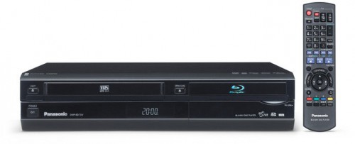 Panasonic DMP-BD70V - новый японский комбайн форматов VHS-Blu-ray