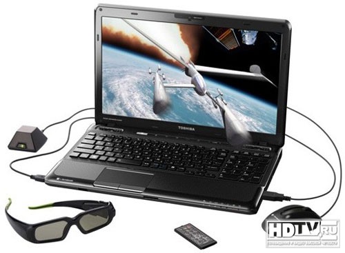 3D ноутбук Toshiba 3D ноутбук Toshiba
