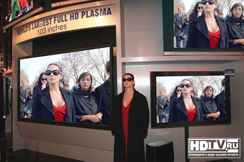 103″ 3D плазмы Panasonic скоро в продаже 103″ 3D плазмы Panasonic скоро в продаже