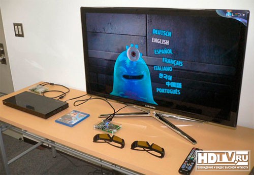 Беспроводной интерфейс для 3D видео Беспроводной интерфейс для 3D видео