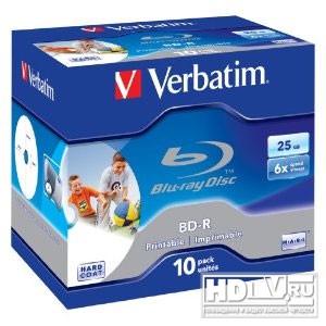 BD-R 6x   BD-R DL  Blu-ray  Verbatim