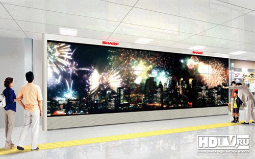 330″ LCD экран Sharp 330″ LCD экран Sharp