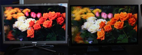 3D HDTV: Samsung C8000 против LG LX9500
