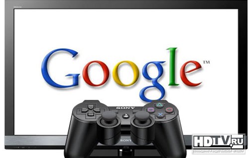 Google TV  Sony PlayStation