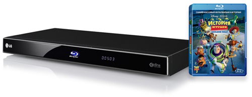 Blu-ray плееры LG с подарком для россиян Blu-ray плееры LG с подарком для россиян