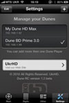  Dune HD   iPhone / iPad