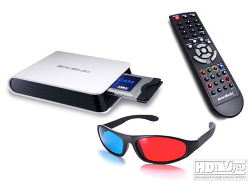 Спутниковый тюнер AVer3D Satellite TV Спутниковый тюнер AVer3D Satellite TV