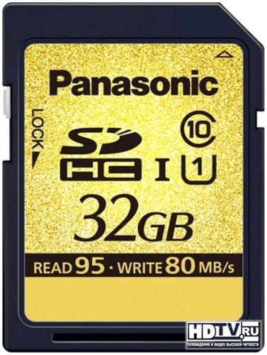       Panasonic SDHC Gold