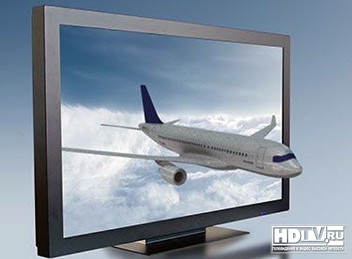 Безочковое 3D TV в самолете Безочковое 3D TV в самолете