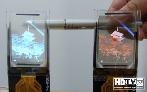 Гибкие и прозрачные OLED дисплеи TDK